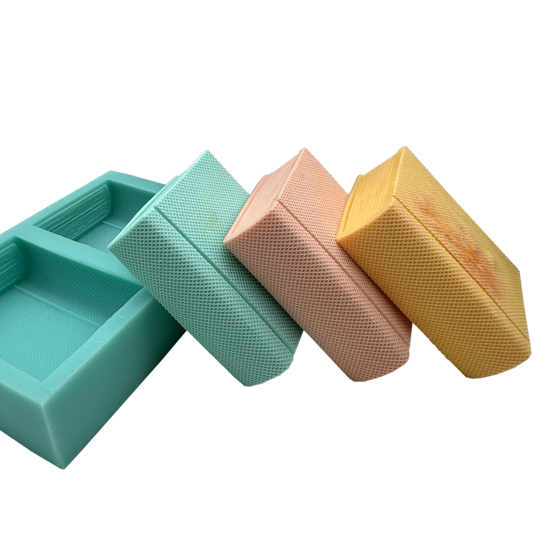 Soap Mold Silicone Loaf - اثنين من قوالب الصابون سيليكون الكتاب