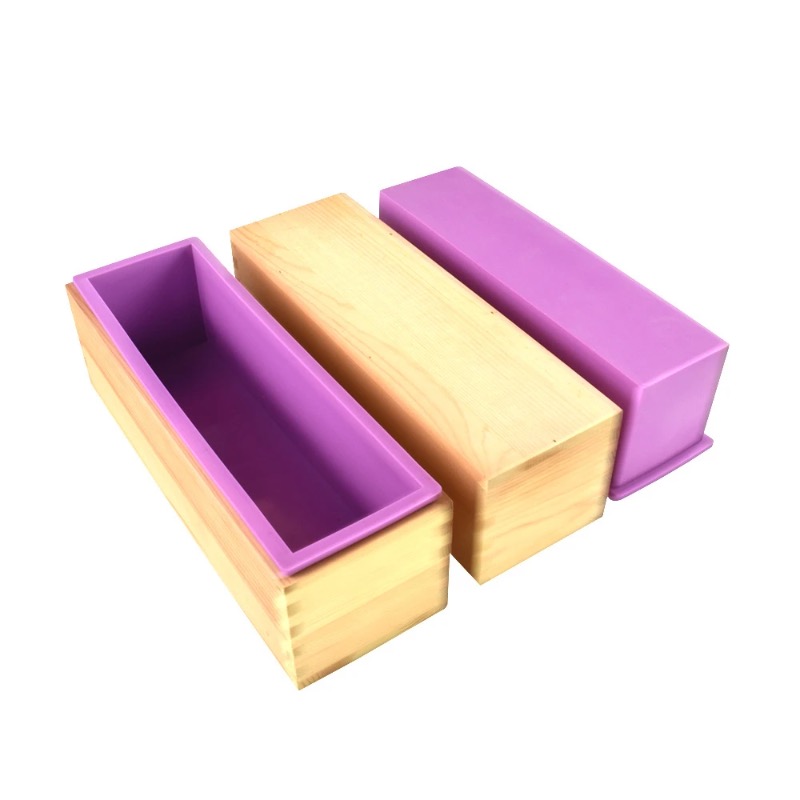 Soap Mold Silicone Loaf - قالب صابون سيليكون مرن بتصميم مستطيل