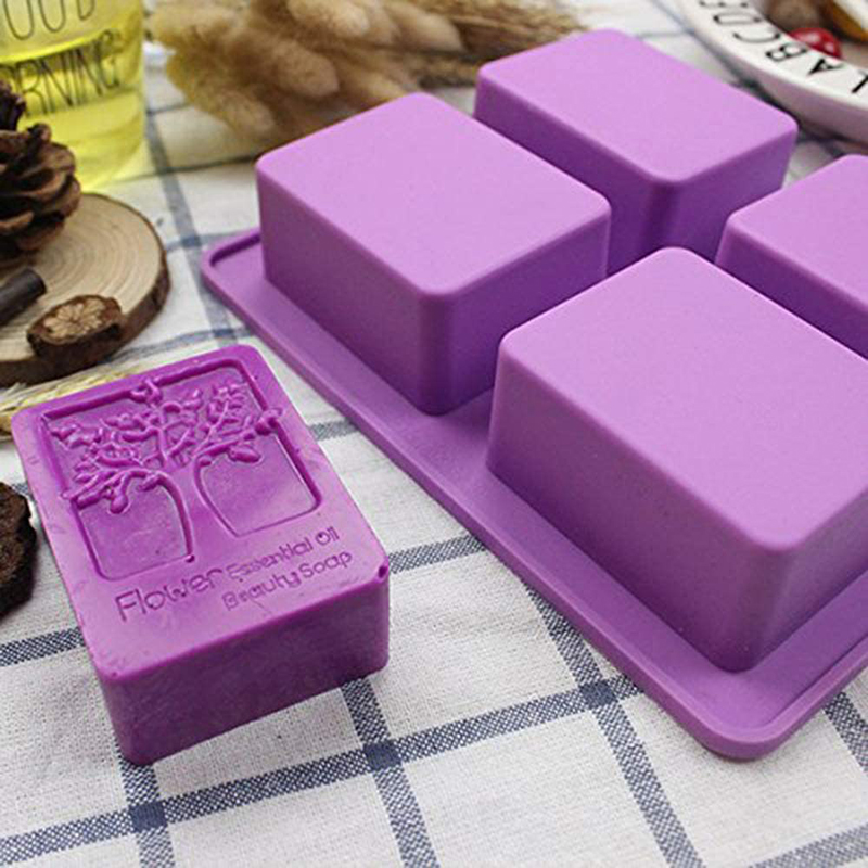 Soap Mold Silicone Loaf - مستطيل شجرة الحياة سيليكون قالب الصابون