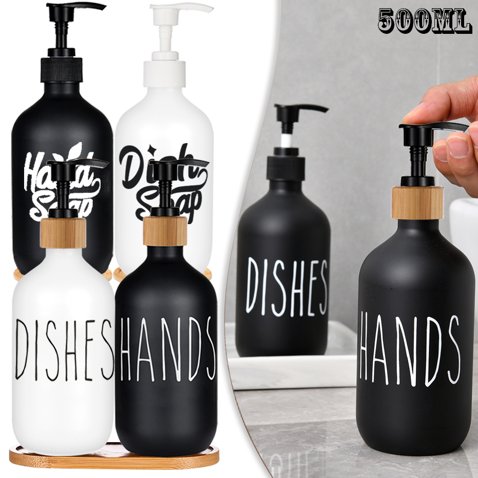 Soap Making Liquid - 500 مللي موزع زجاجة صابون الأطباق