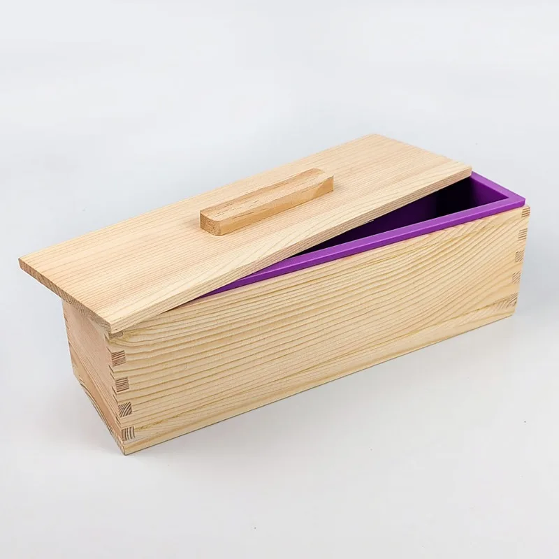 Soap Making Items - قالب صابون سيليكون قالب مرن مستطيل
