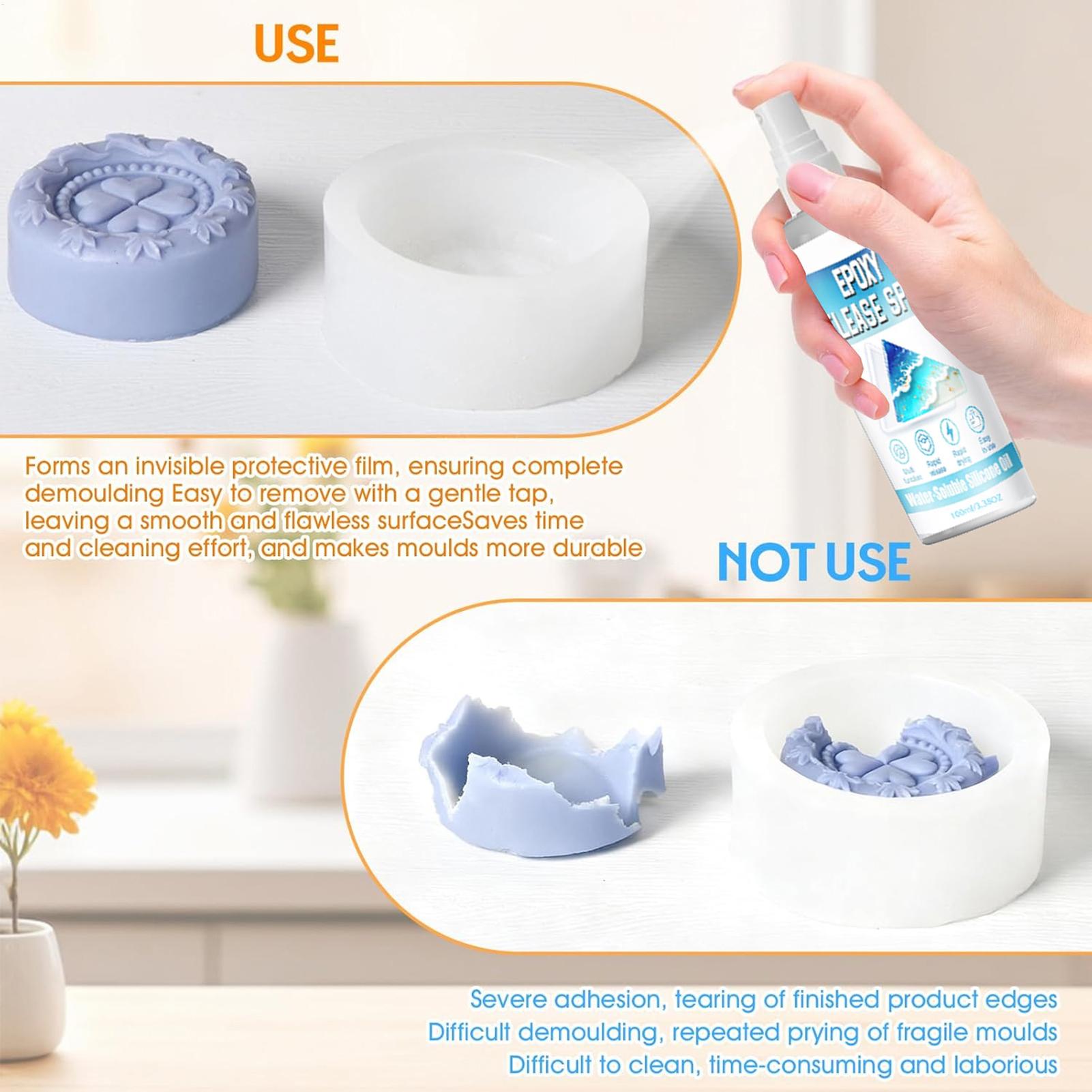 رذاذ سيليكون للقوالب، رذاذ إيب - مراجعة Soap Making Silicone Molds وسعره