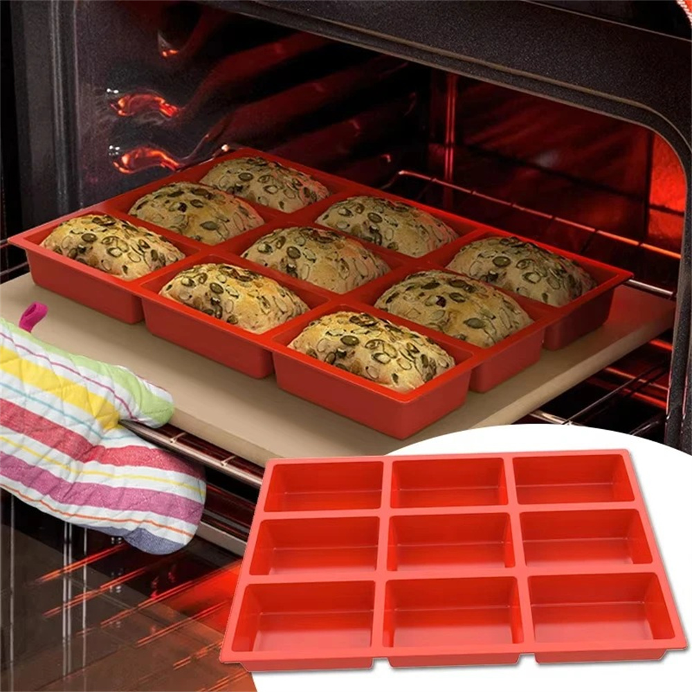 قالب سيليكون كبير بـ 9 تجاويف  - مراجعة Soap Mold Silicone Loaf وسعره