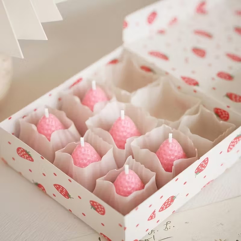 قالب شمع سيليكون على شكل فراول - مراجعة Soap Making Silicone Molds وسعره
