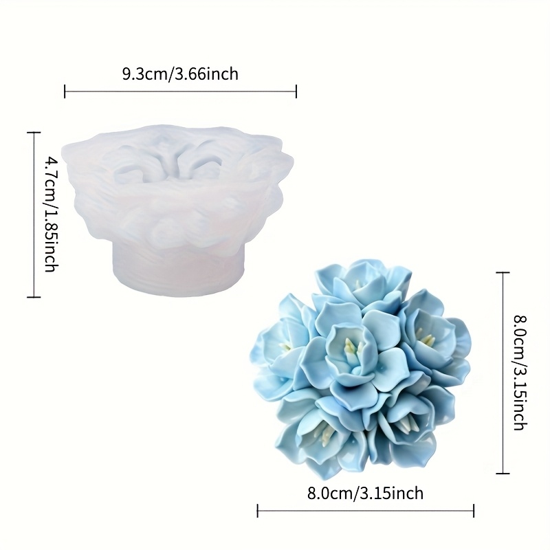 قالب سيليكون على شكل شمعة هيدر - مراجعة Soap Making Items وسعره