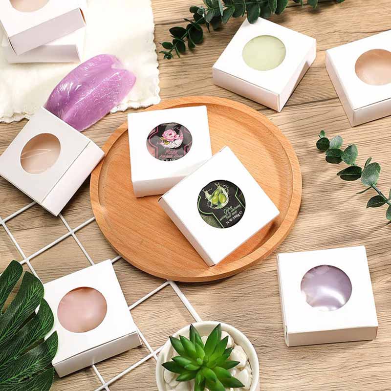 10/20 قطعة صندوق هدايا صغير من - مراجعة Kraft Soap Label وسعره