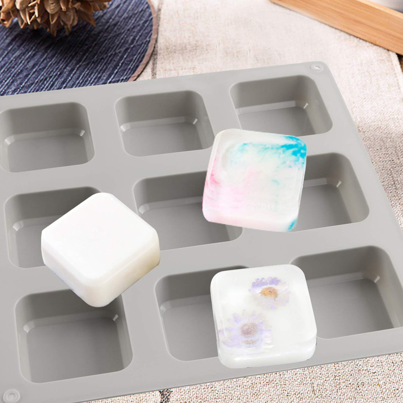 1 قطعة سيليكون الصابون قوالب 9 - مراجعة Soap Mold Silicone Loaf وسعره