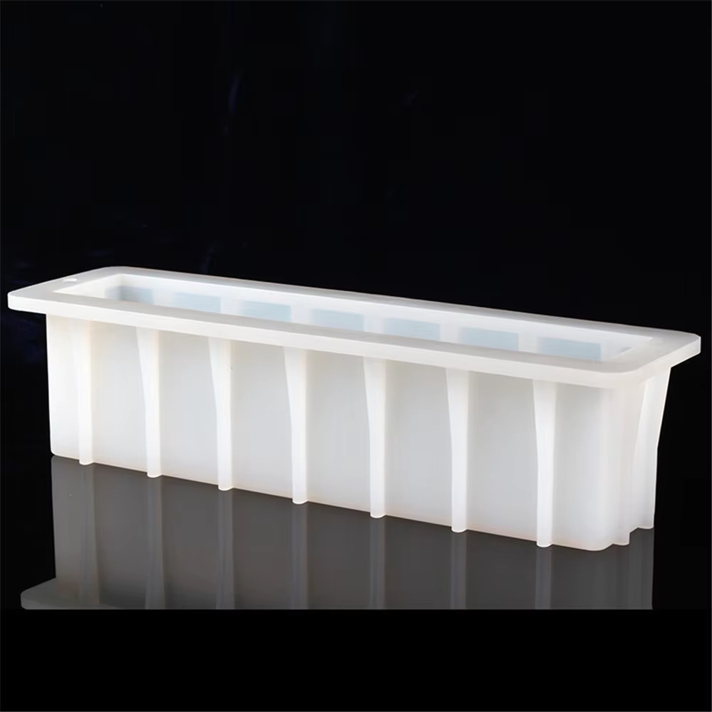 اليدوية طويلة رغيف قالب الصابو - مراجعة Soap Mold Silicone Loaf وسعره