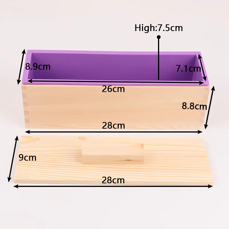 قالب صابون سيليكون مستطيل الشك - مراجعة Soap Mold Silicone Loaf وسعره